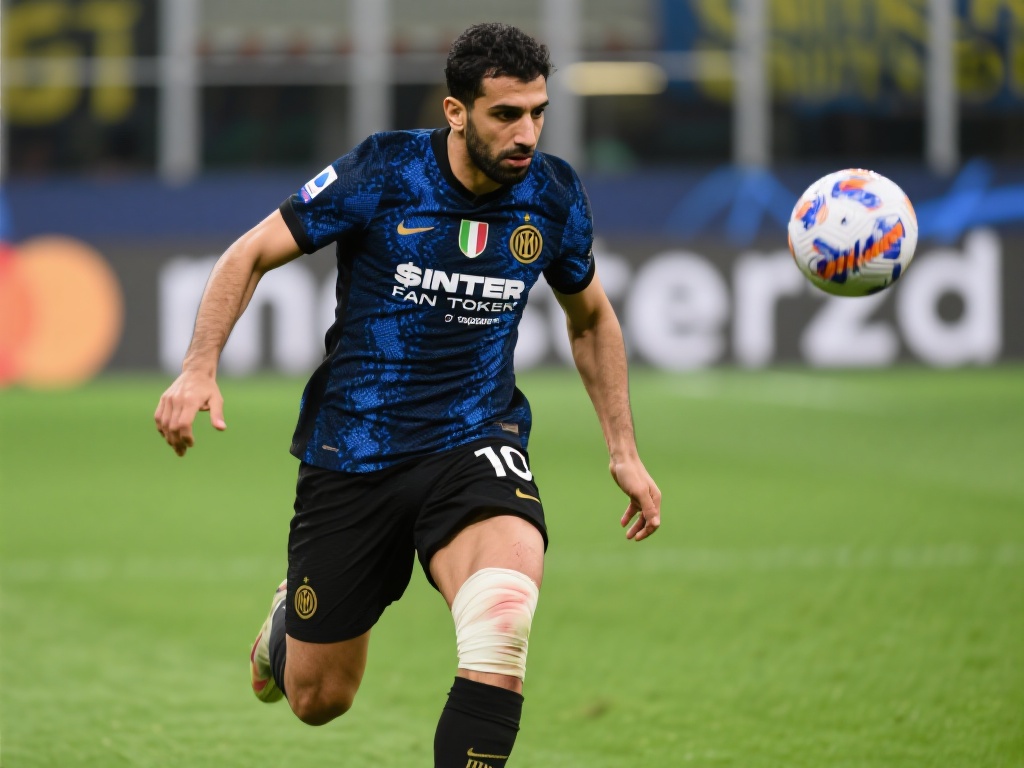 塔雷米是一位技术全面的射手，在国际米兰俱